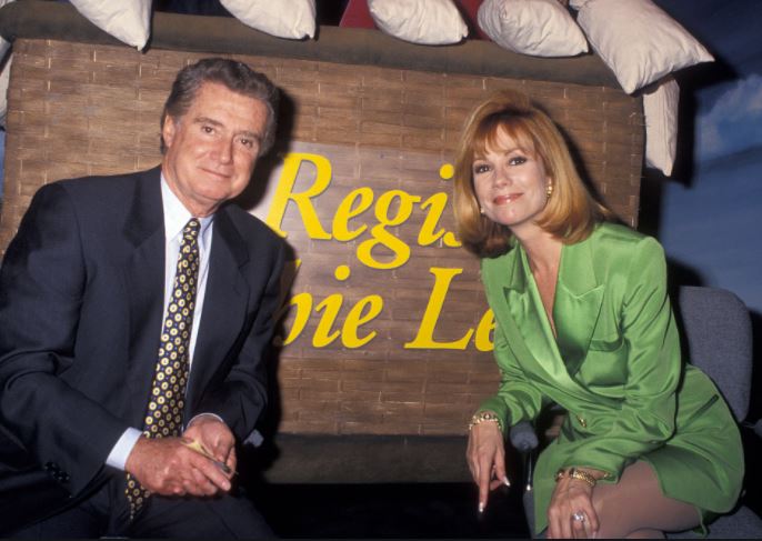 Kathie in Live show with Regis